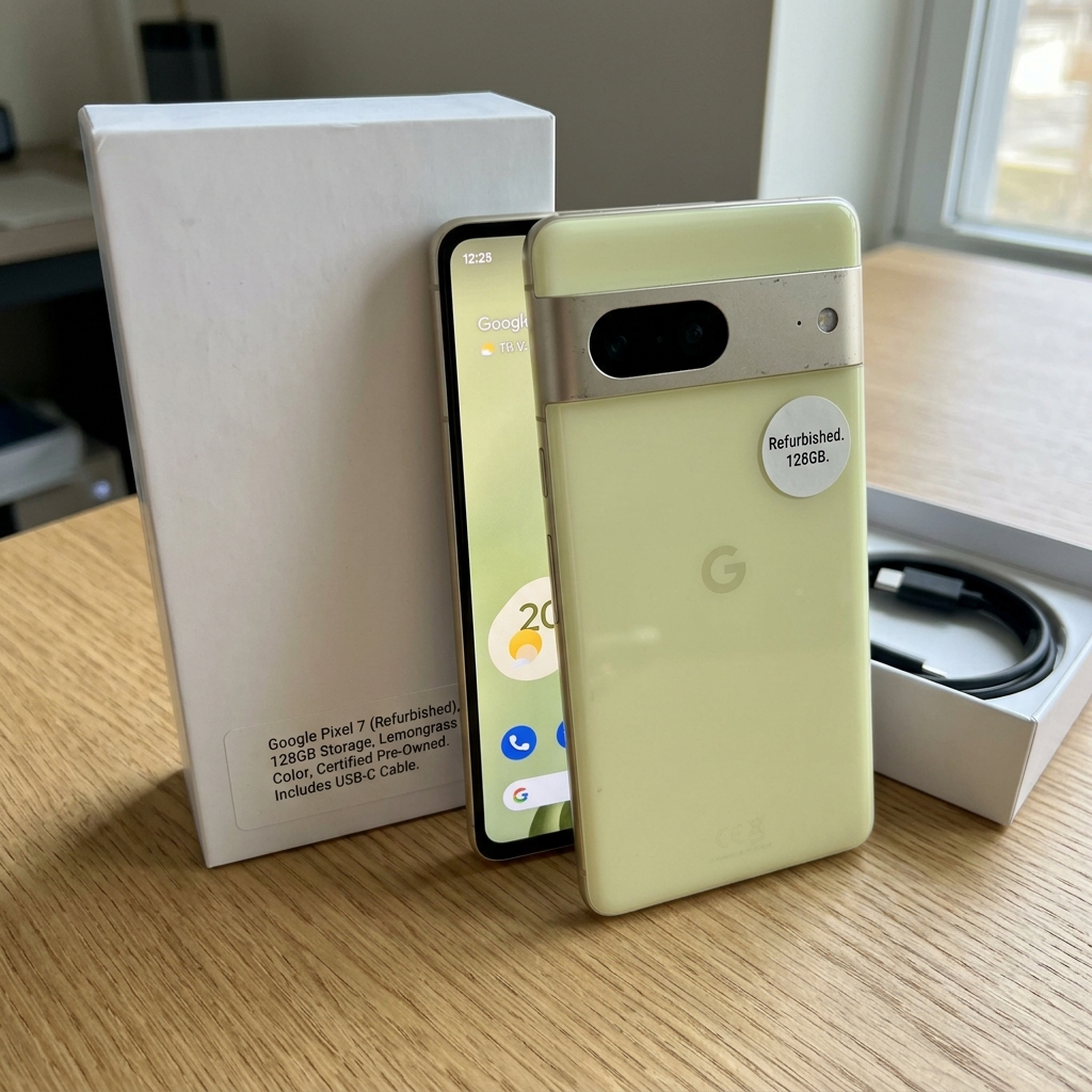 Refurbished Google Pixel 7 Battery Health & Backup
