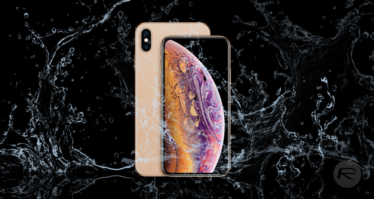 iphone-xs Water and Dust Resistance