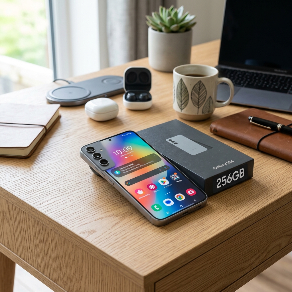 Refurbished Galaxy S24 Samsung Battery Health & Backup