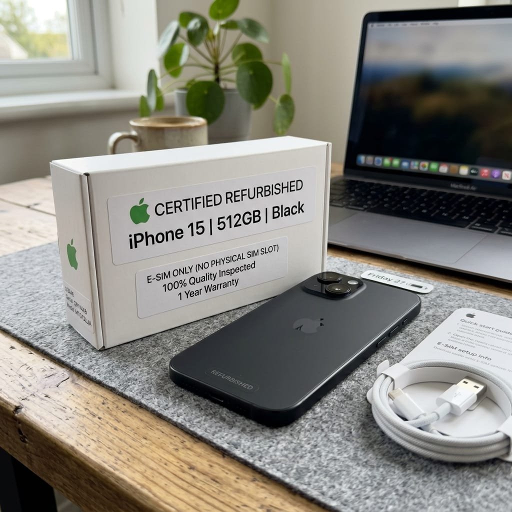 Common Issues to Check Before Buying Refurbished iPhone 15 (E-Sim Only)