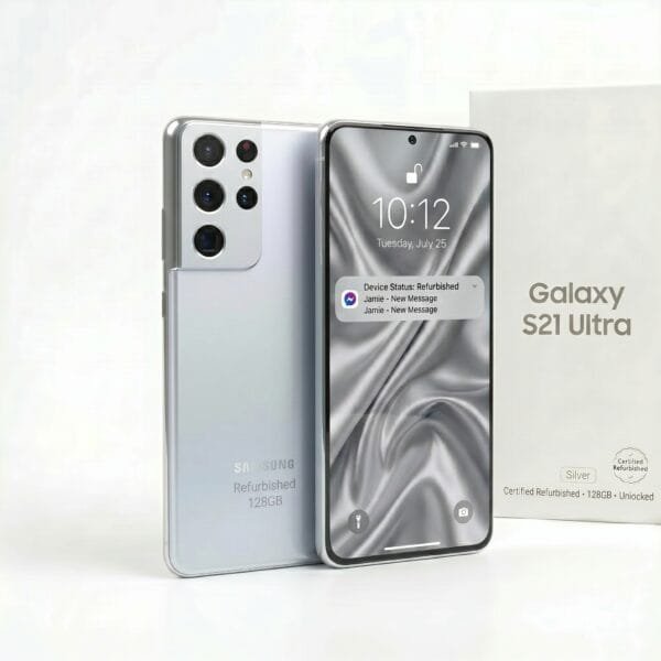 Galaxy S21 Ultra 128GB - Silver - Unlocked
