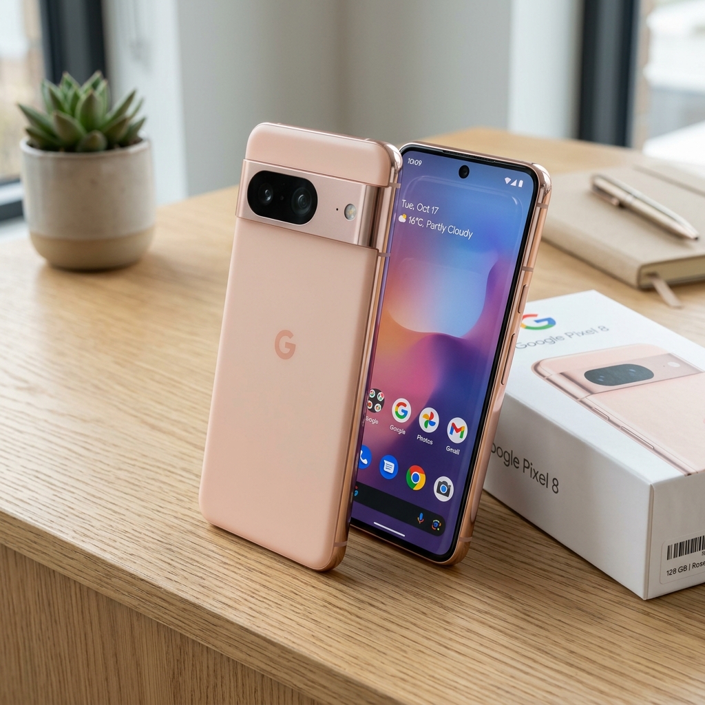 Refurbished Google Pixel 8 Rose Camera Performance in Real Life