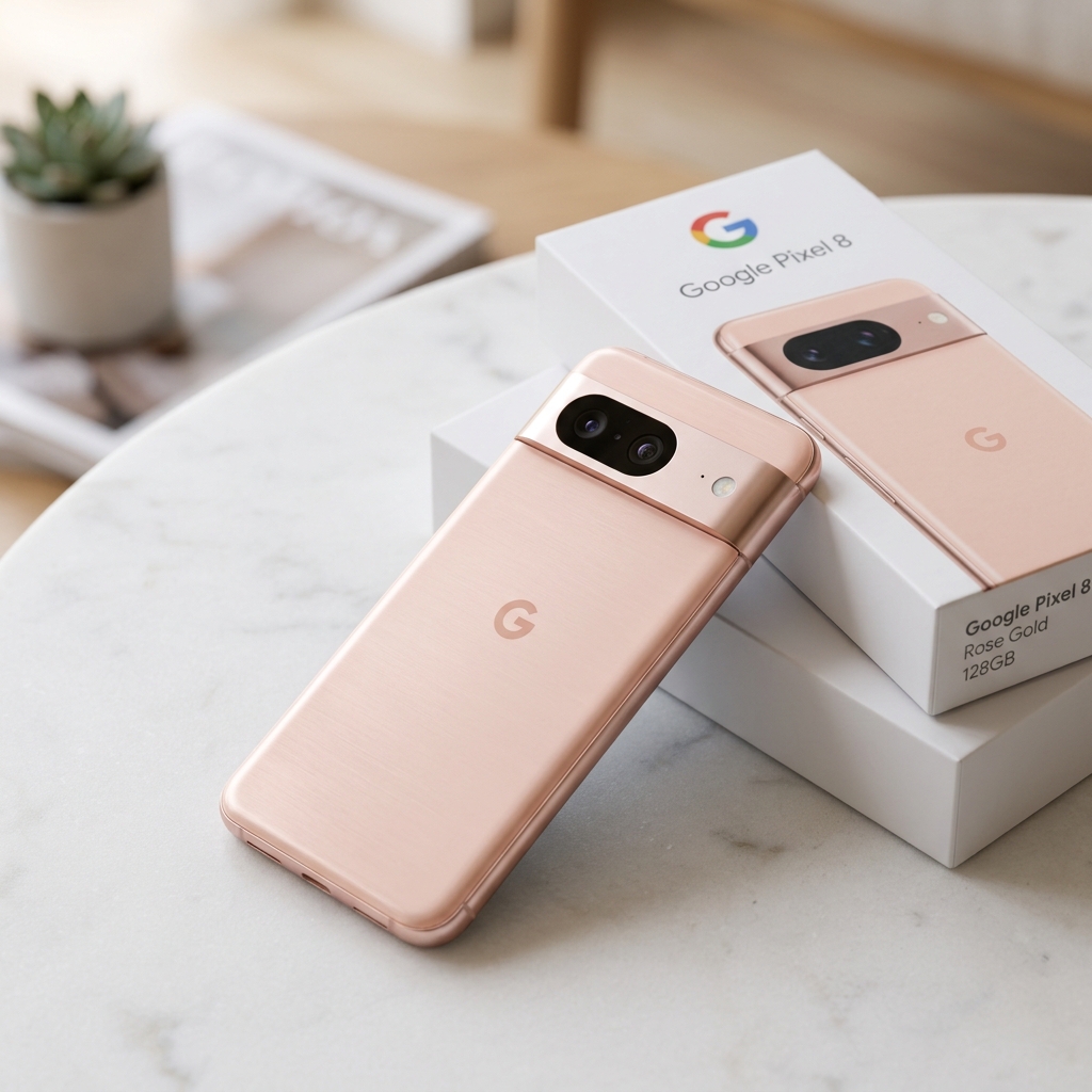 Refurbished Google Pixel 8 Rose Battery Health & Backup