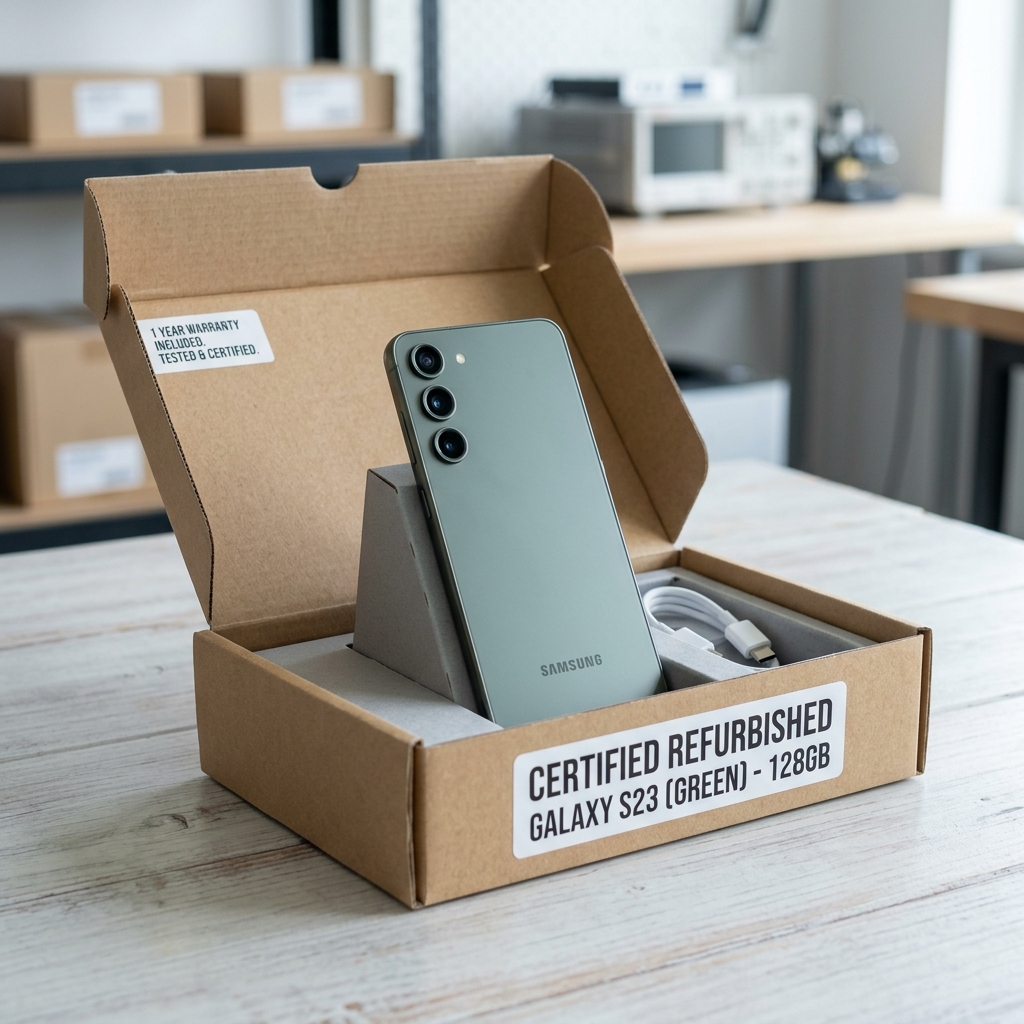 Refurbished Galaxy S23 Battery Health & Backup