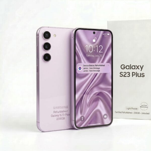 Refurbished Galaxy S23 Plus - Purple - 256GB