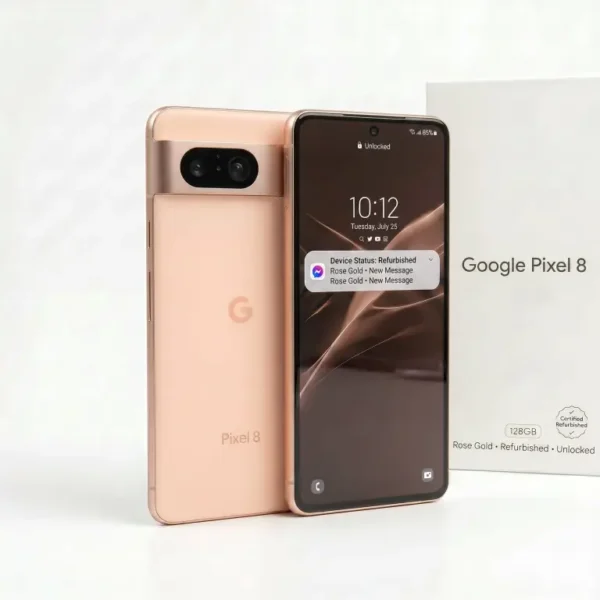 Refurbished Google Pixel 8 128GB - Rose Gold