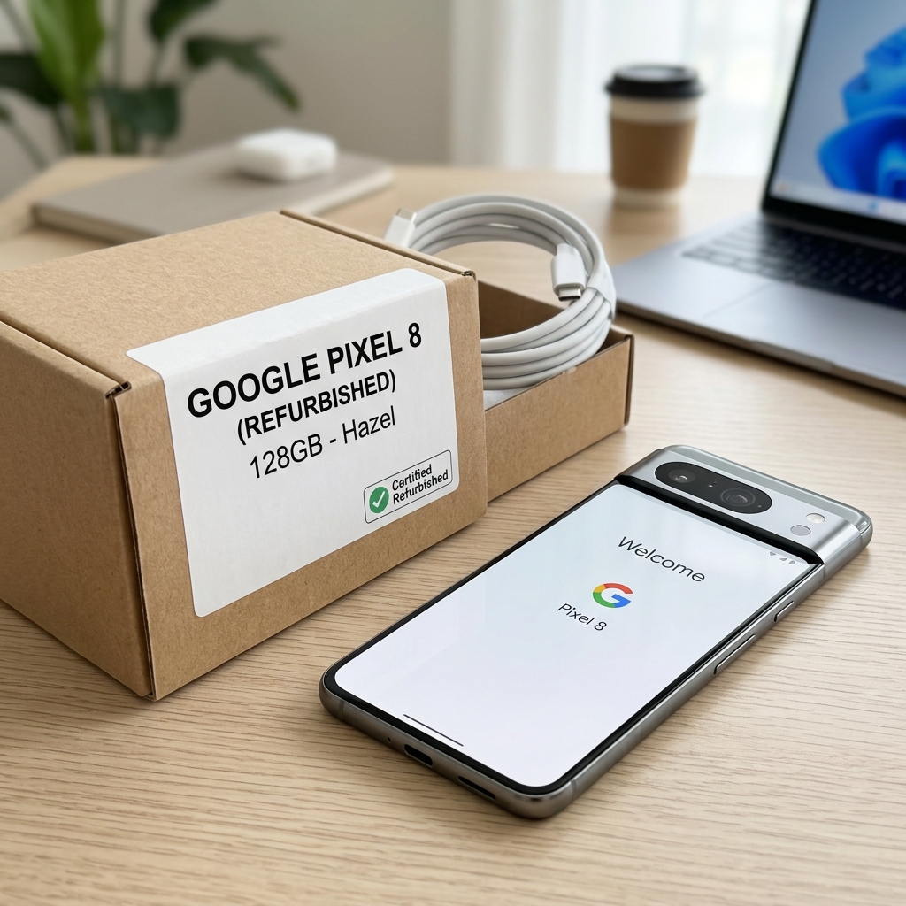 Refurbished Google Pixel 8 Battery Health & Backup