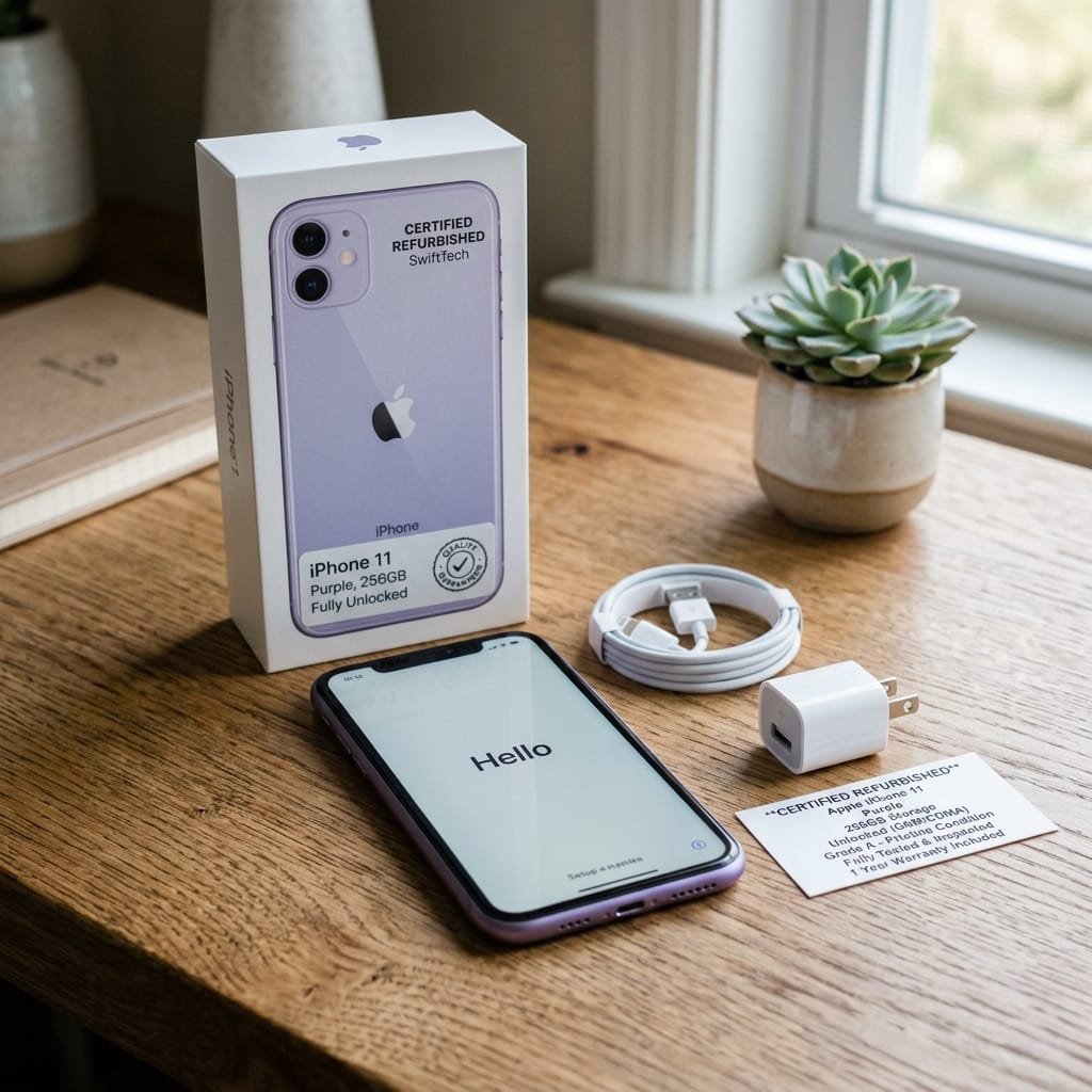 Refurbished iPhone 11 Battery Health & Backup