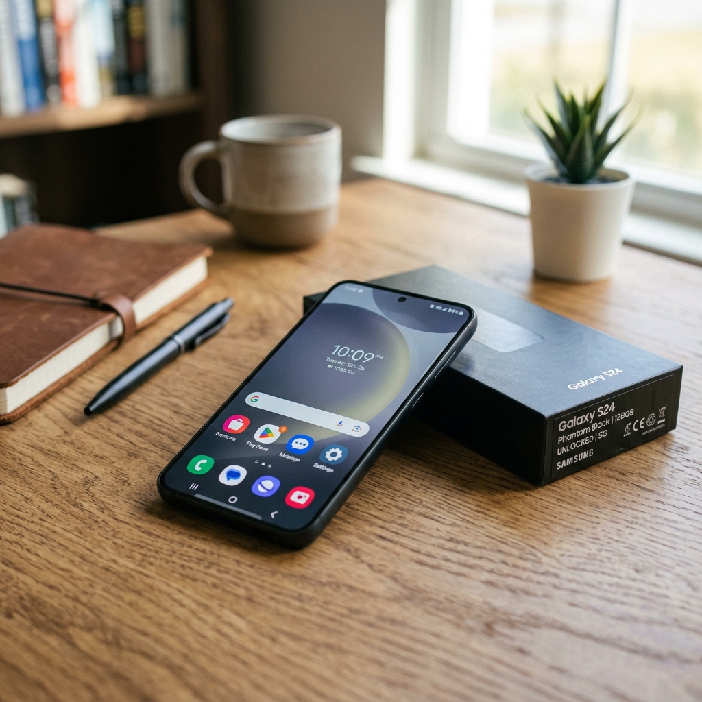 Refurbished Samsung S24 Battery Health & Backup