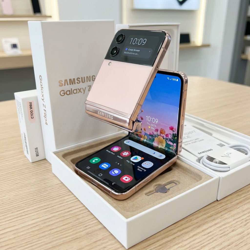 Refurbished Samsung Z Flip 4 Battery Health & Backup