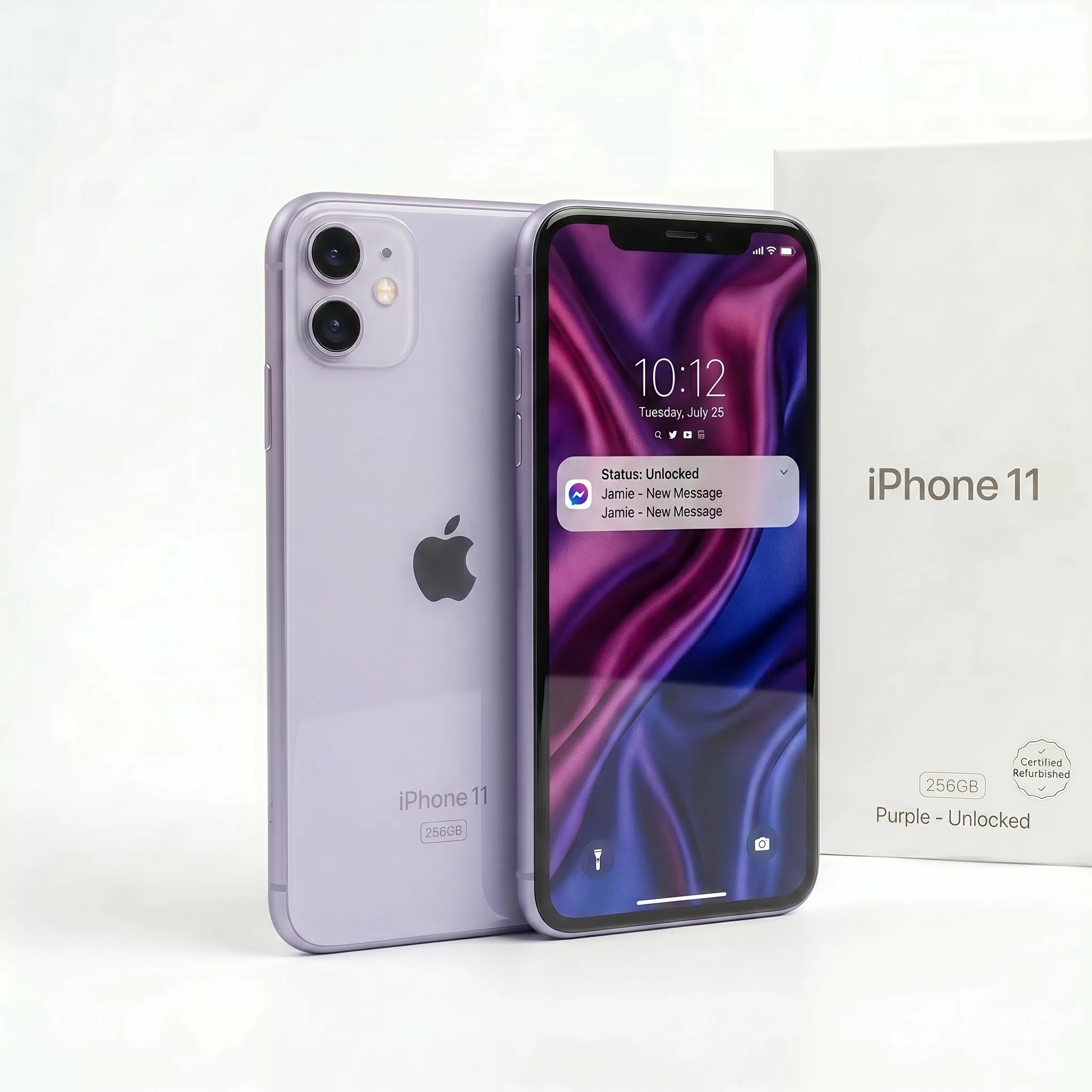 iPhone 11 256GB – Purple – Unlocked – Refurbished Phones UK