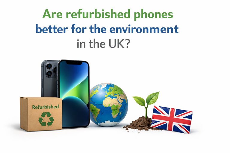 Are refurbished phones better for the environment in the UK