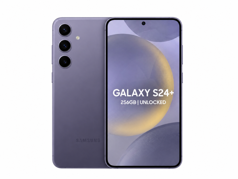 Refurbished Galaxy S24+ 256GB Violet UK | Unlocked & Warranty Included