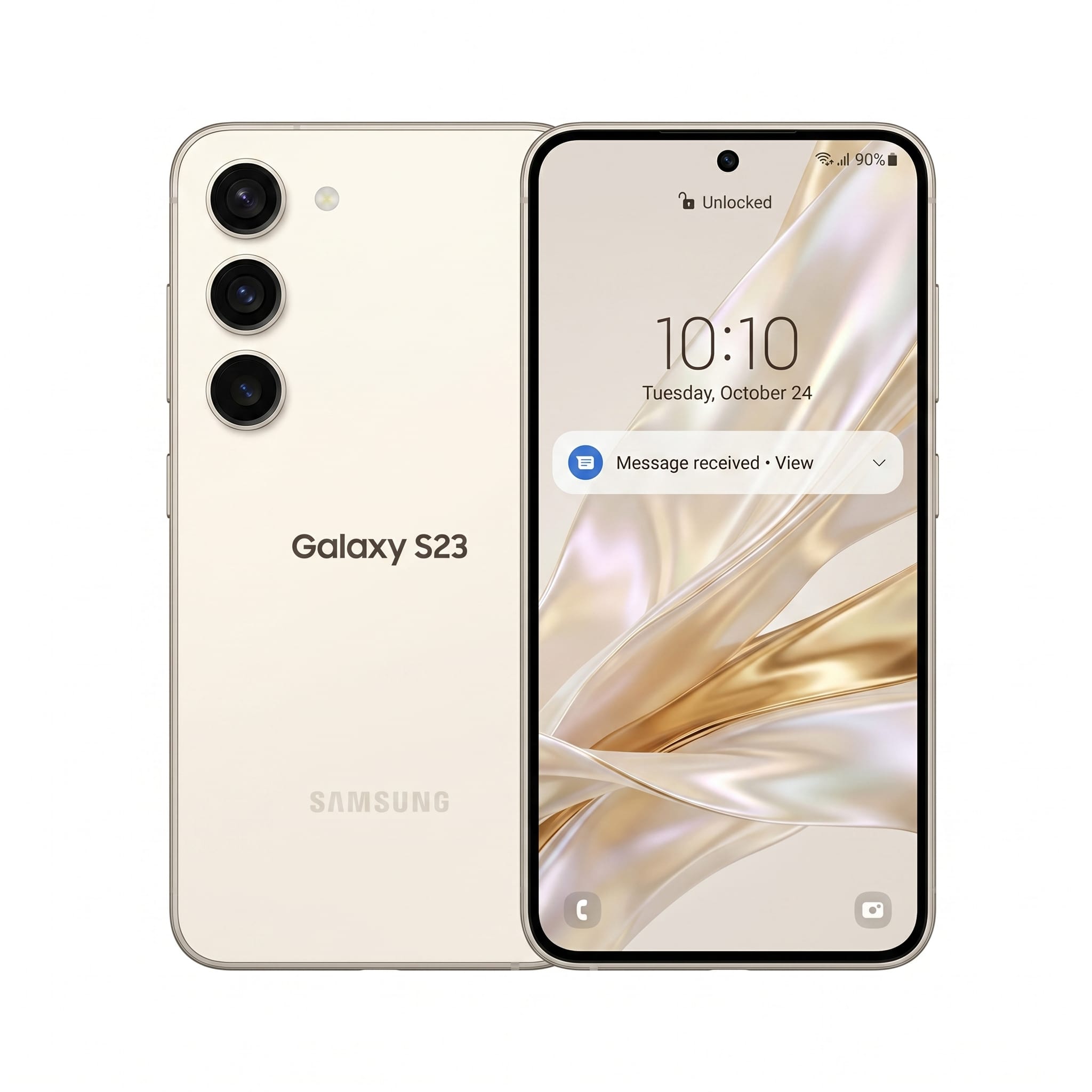 Samsung Galaxy S23 128GB Beige Unlocked | Premium 5G Smartphone