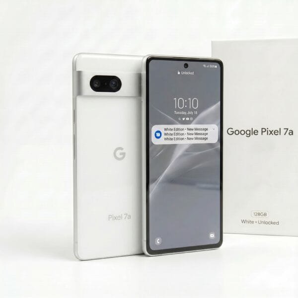 Google Pixel 7a 128GB - White - Unlocked