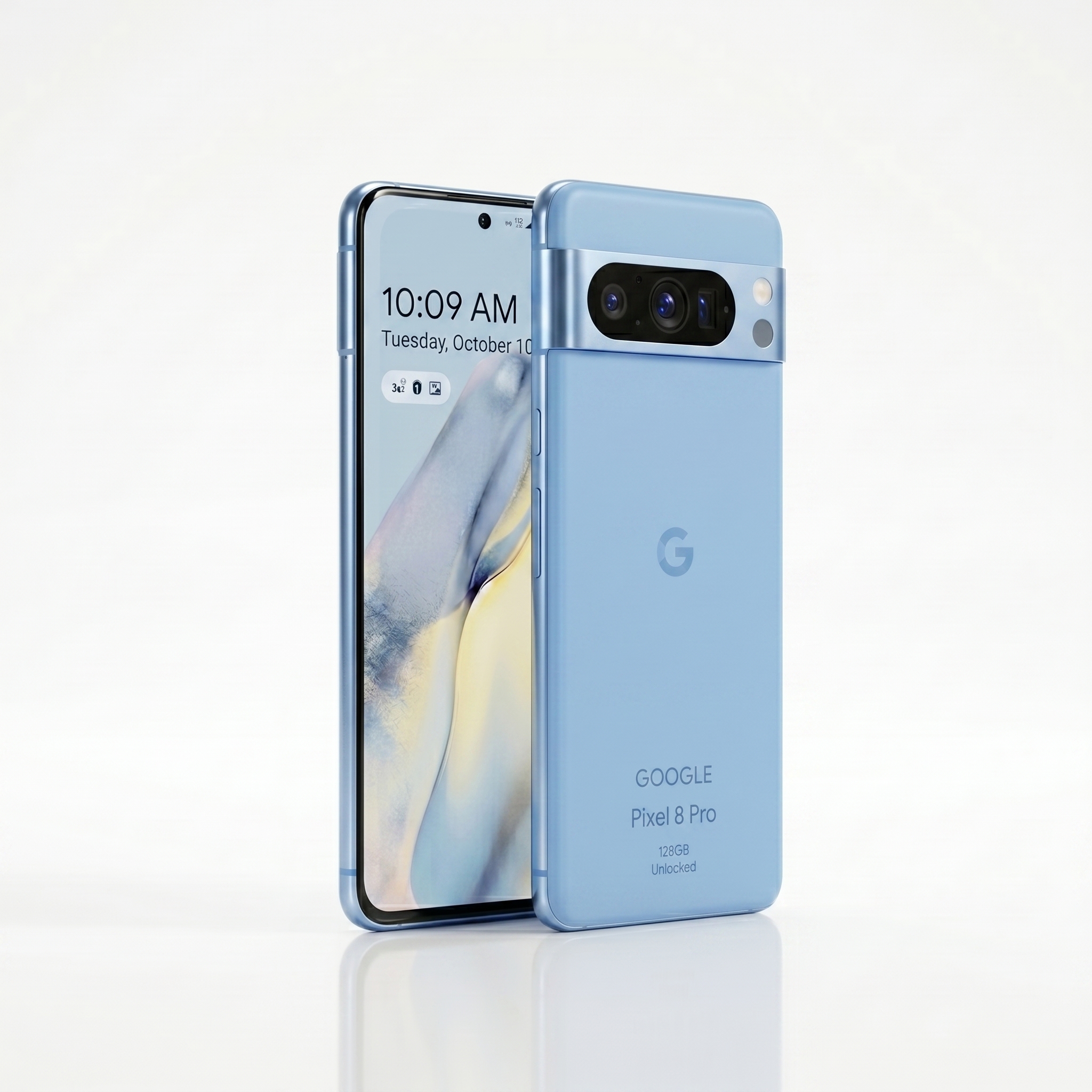 Refurbished Google Pixel 8 Pro 128GB Blue UK | Unlocked & Warranty Included