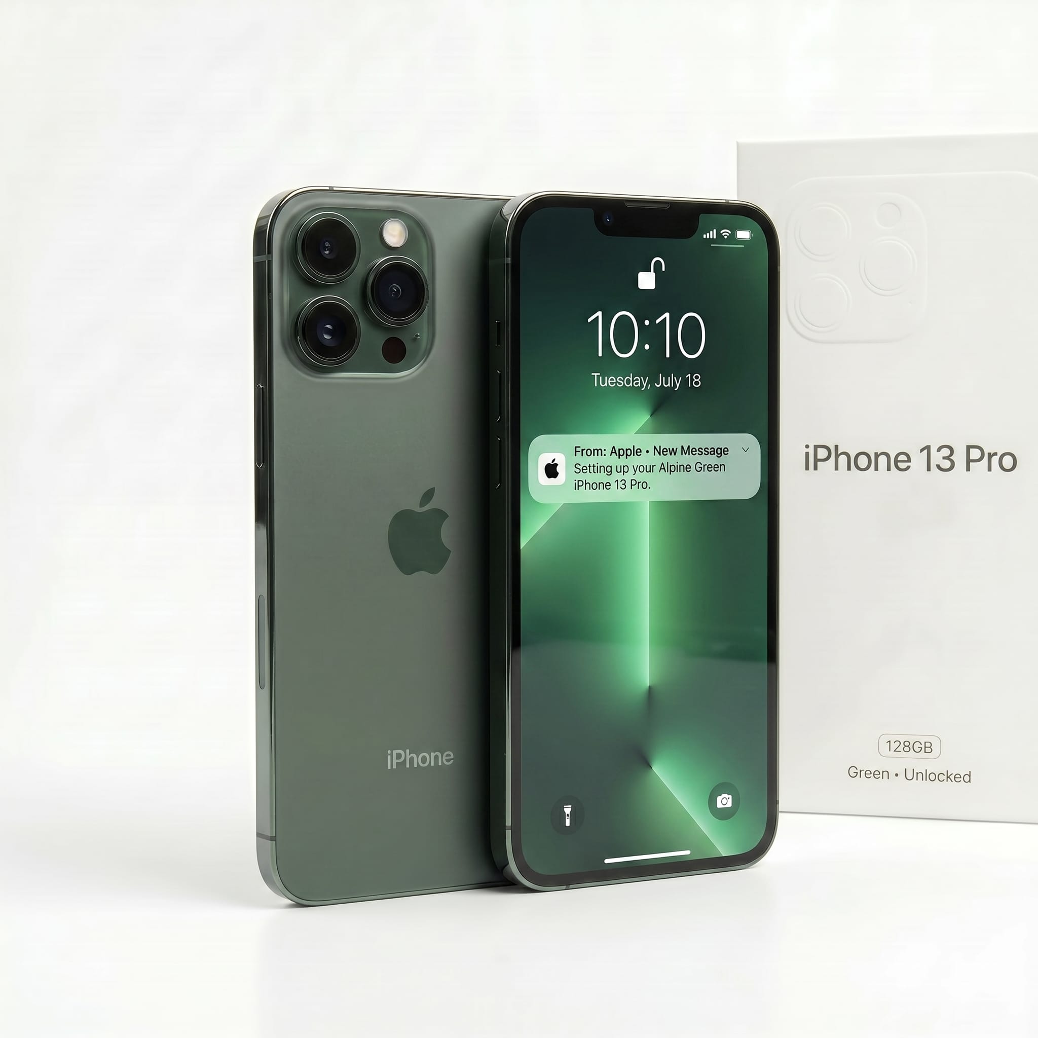 iPhone 13 Pro 128GB Green Unlocked | Premium Apple Smartphone