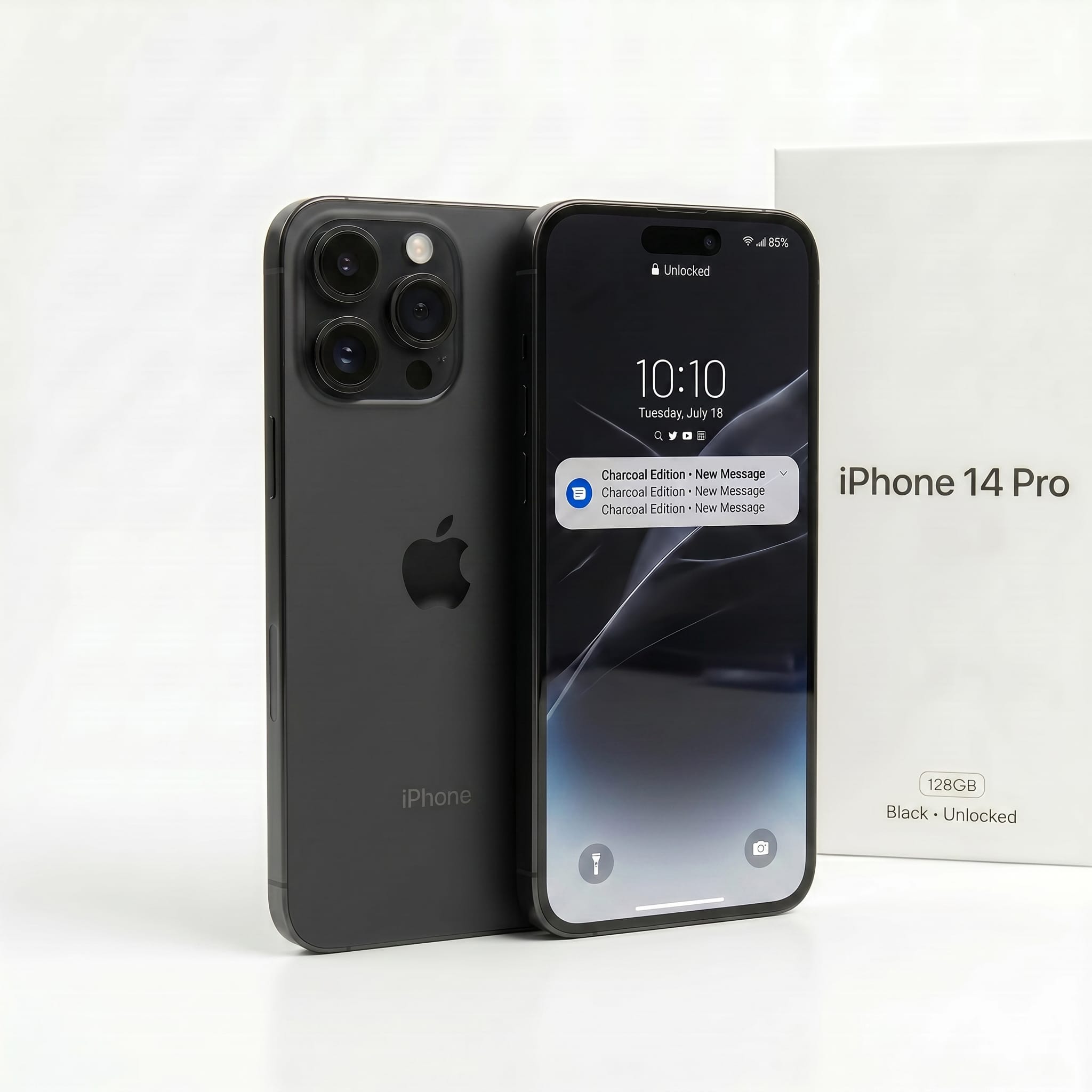 iPhone 14 Pro 128GB Black Unlocked | Premium Apple 5G Phone