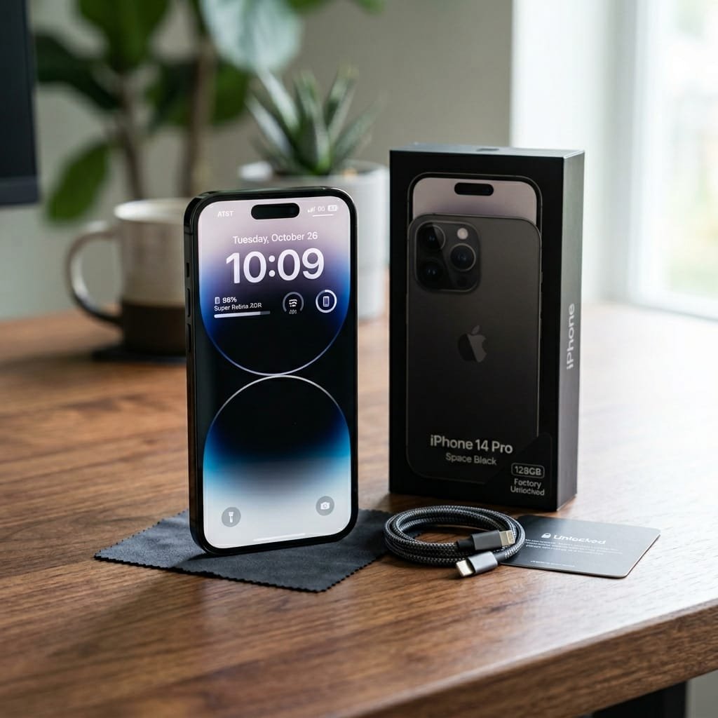 Refurbished iPhone 14 Pro Battery Health & Backup