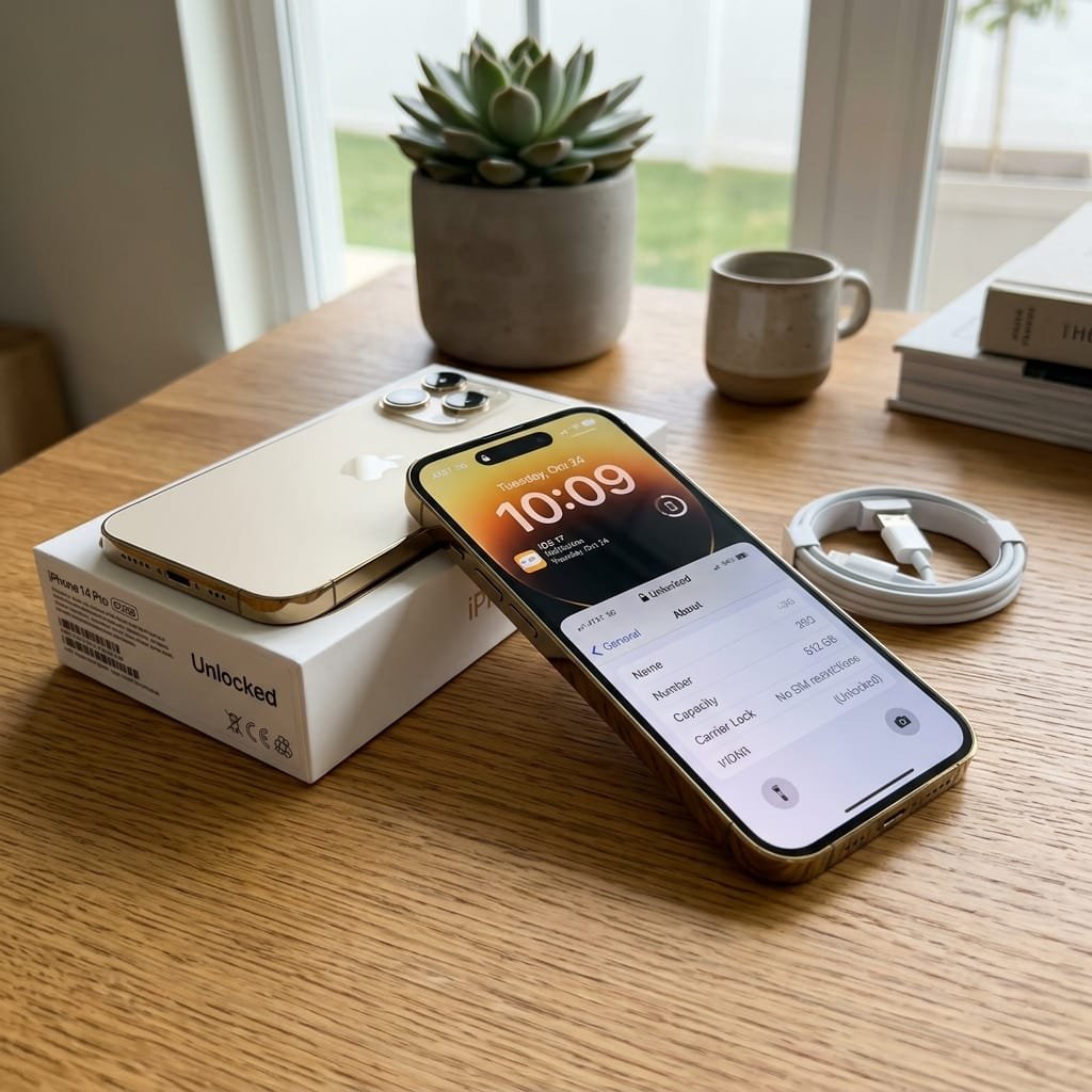 Refurbished iPhone 14 Pro Battery Health & Backup