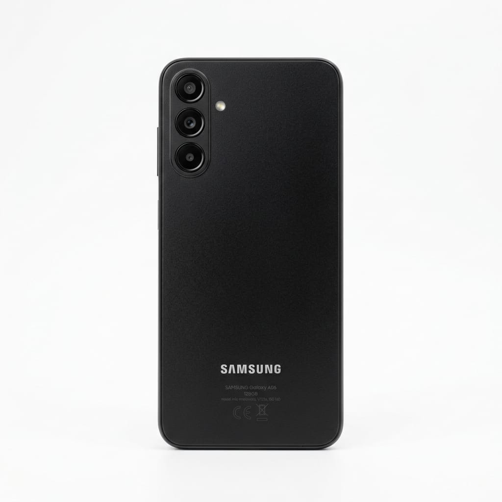 Samsung A06 128GB Black Brand New | Refurbished Phones UK