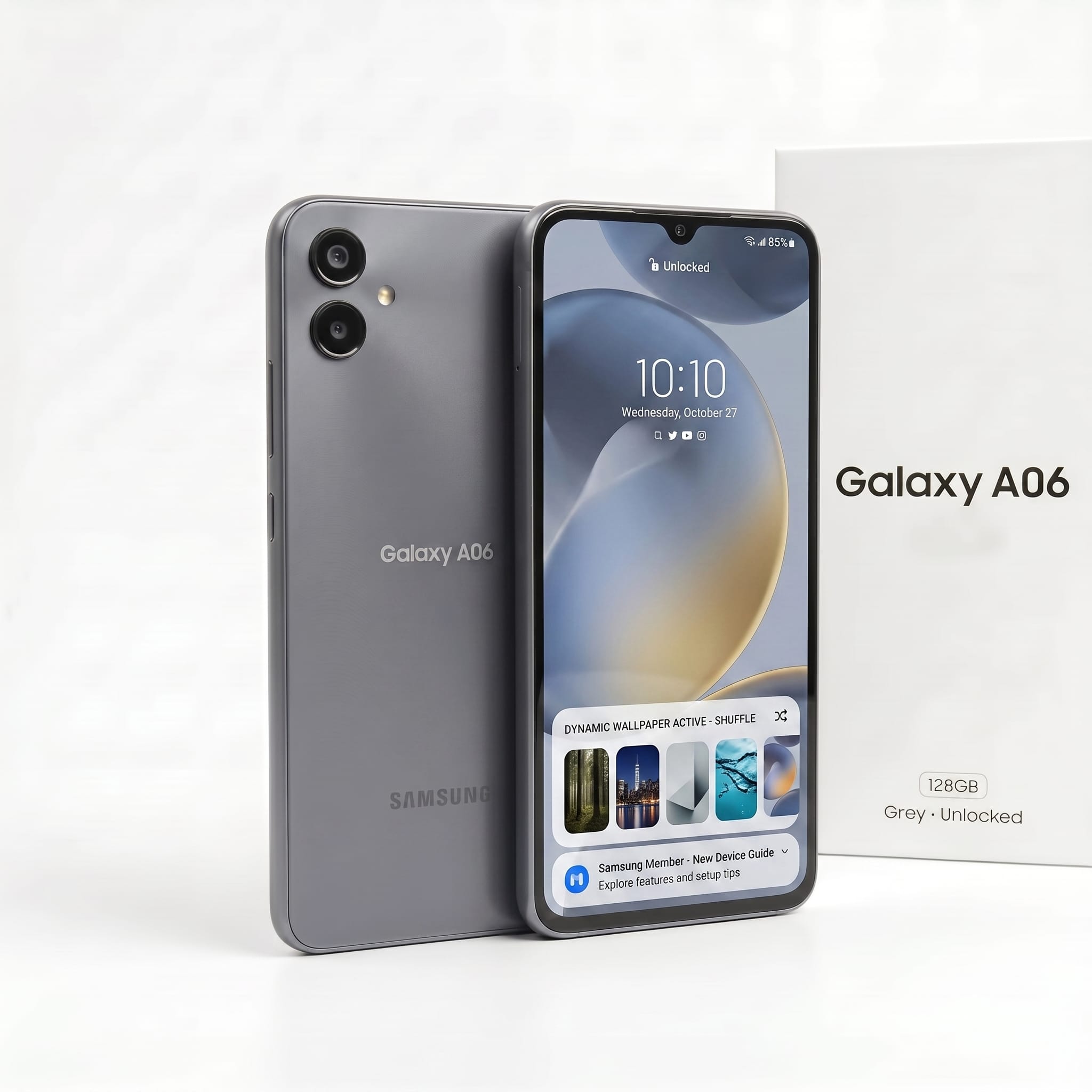 Samsung A06 128GB Grey Brand New | UK Deals