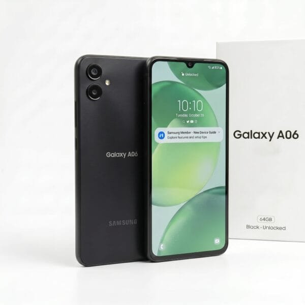 Samsung A06 64GB - Black - Brand New