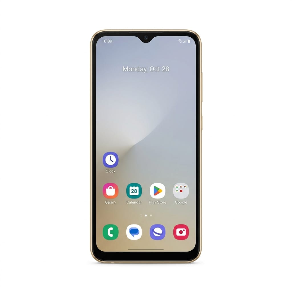 Samsung A06 64GB Gold Brand New | UK Deals