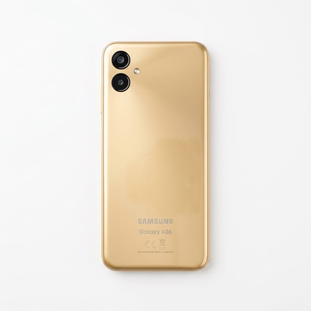 Samsung A06 64GB Gold Brand New | UK Deals