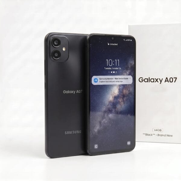 Samsung A07 64gb - Black - Brand New