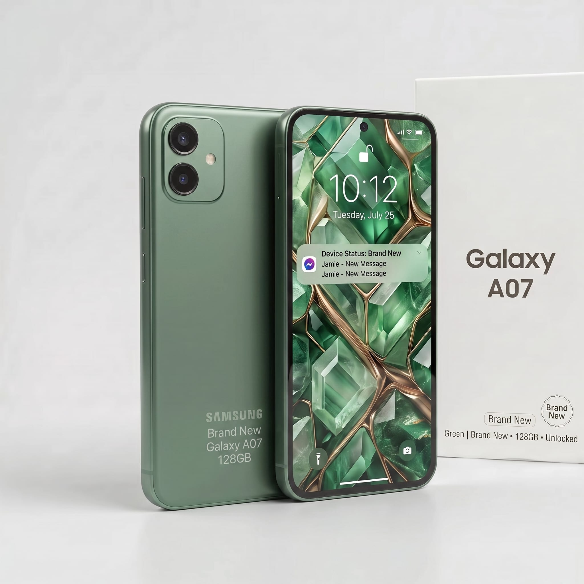 Samsung A07 128GB Green Brand New UK