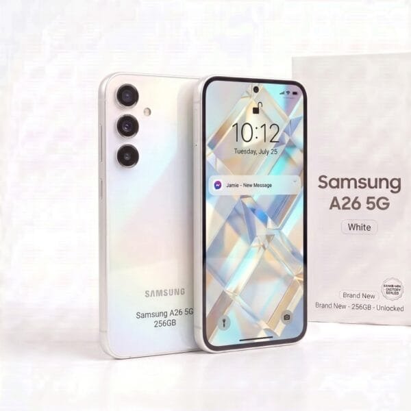 Samsung A26 5G 256GB - White - Brand New