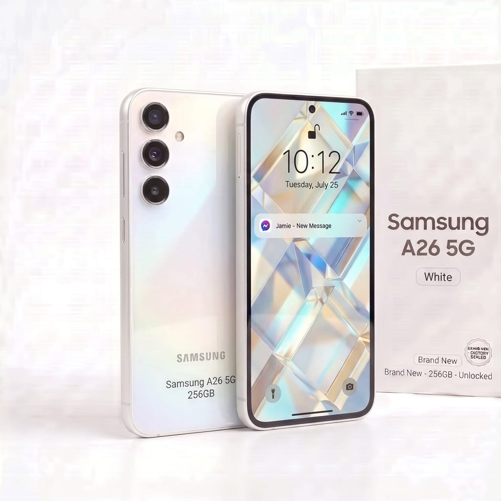 Samsung A26 5G 256GB White New | Refurbished Phones UK