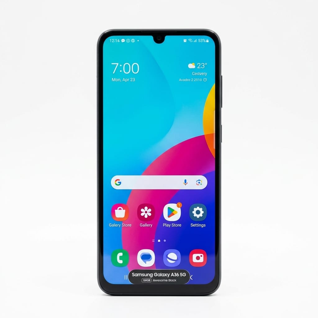 Samsung A36 5G 128GB Black Brand New | Refurbished Phones UK