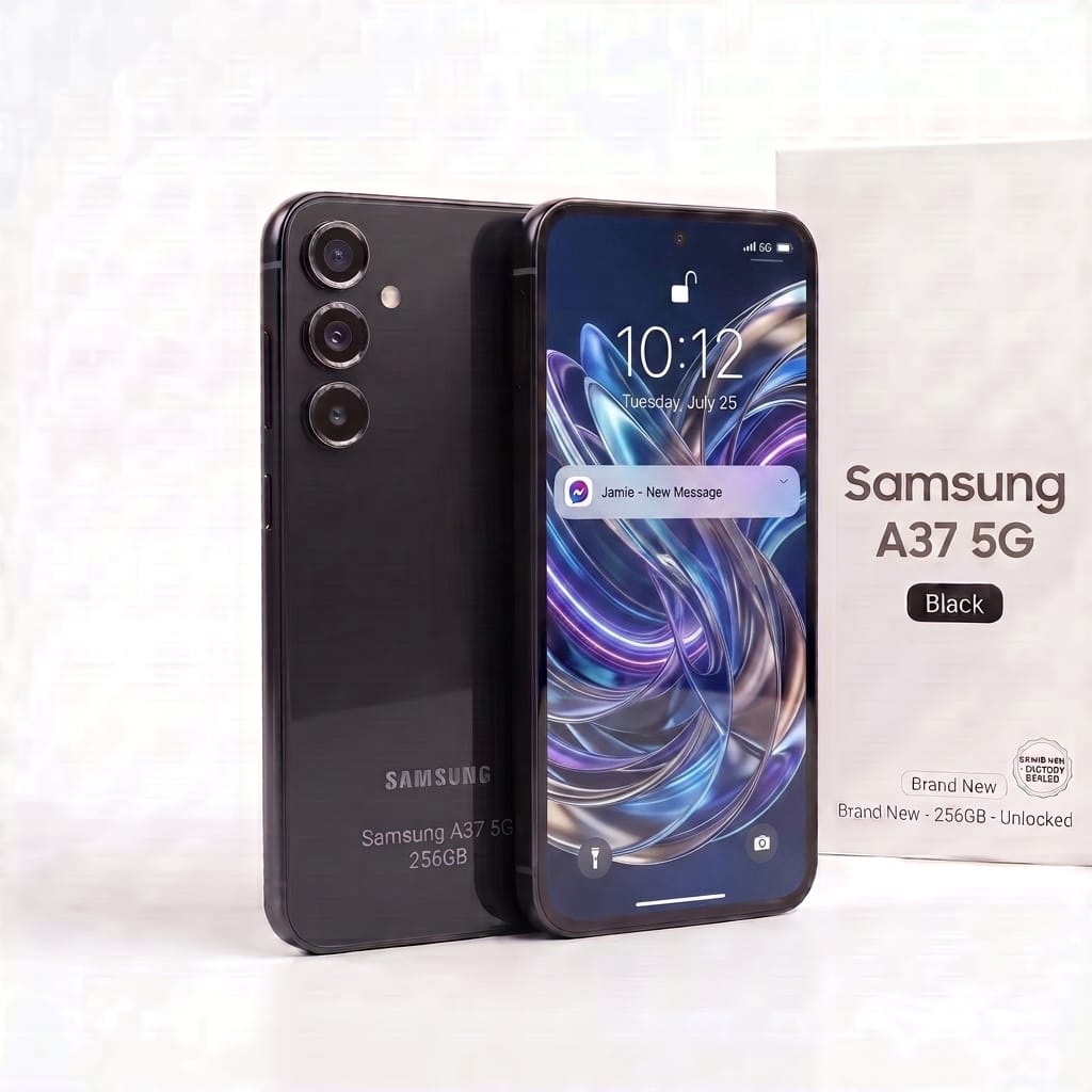 Samsung A37 5G 256GB Black New | Refurbished Phones UK