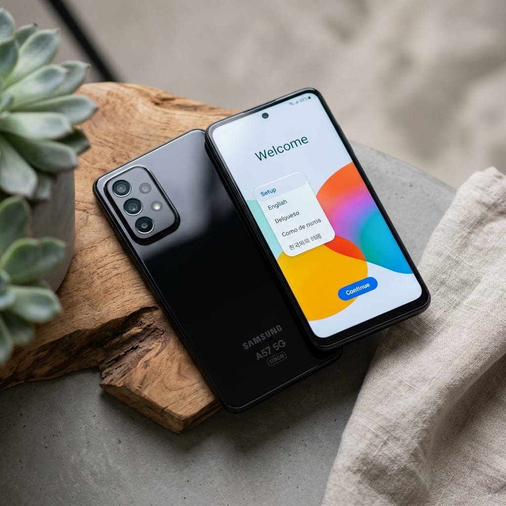 New Samsung A57 Battery Health & Backup