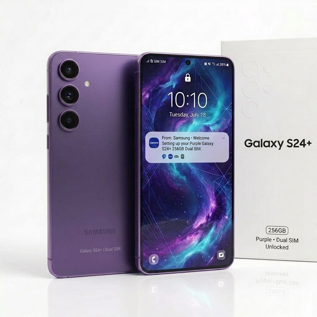 Samsung Galaxy S24+ 256GB Purple Unlocked | Refurbished Phones UK