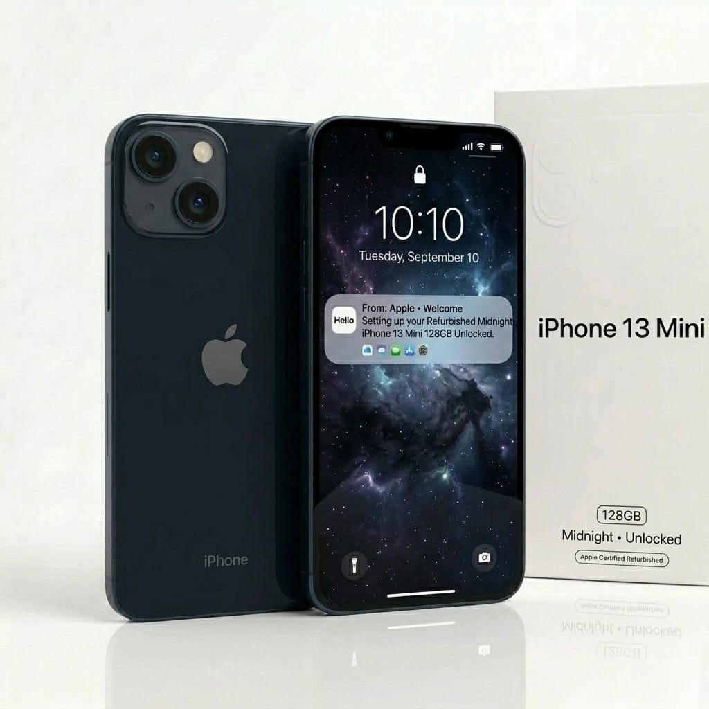 Buy iPhone 13 Mini 128GB Midnight Unlocked UK | Refurbished Phones