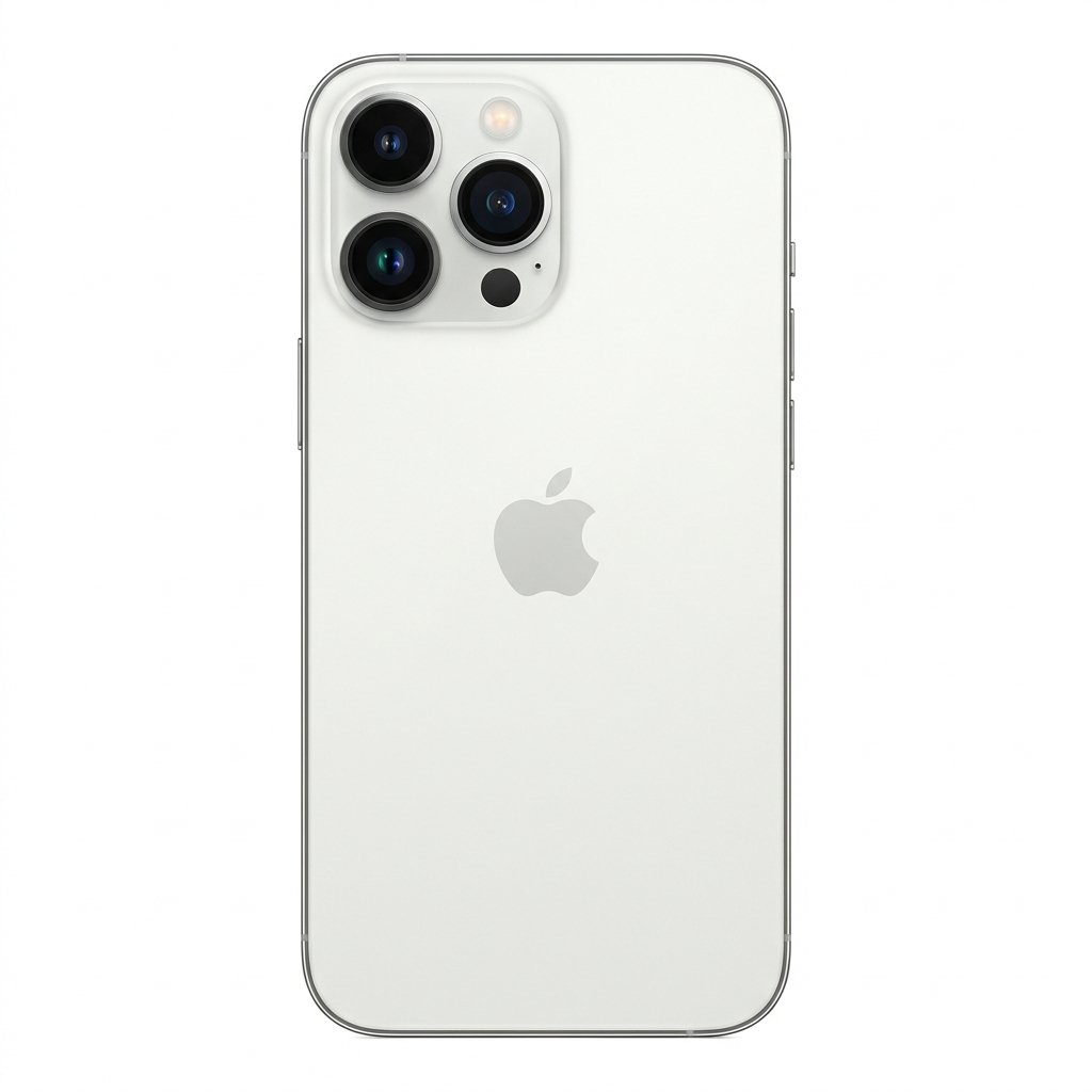 iPhone 14 Pro 256GB in White - unlocked smartphone front and back view