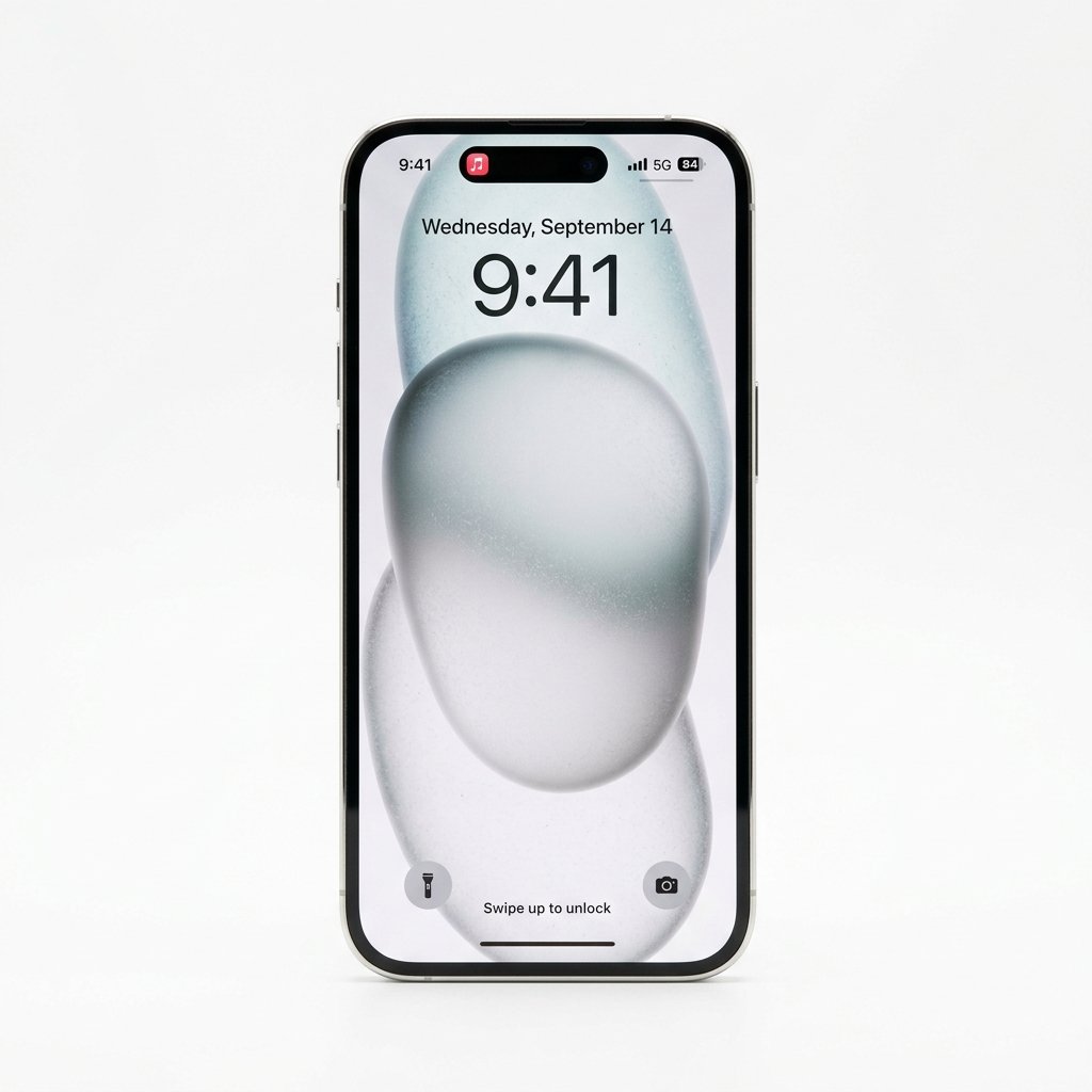 iPhone 14 Pro 256GB in White - unlocked smartphone front and back view