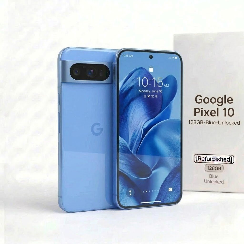 Google Pixel 10 128GB Blue | UK Refurbished