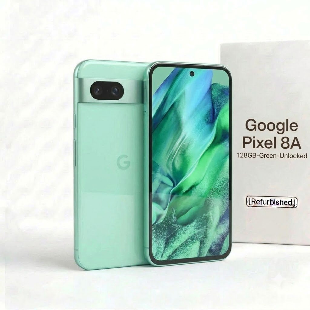 Google Pixel 8A 128GB Green | UK Refurbished