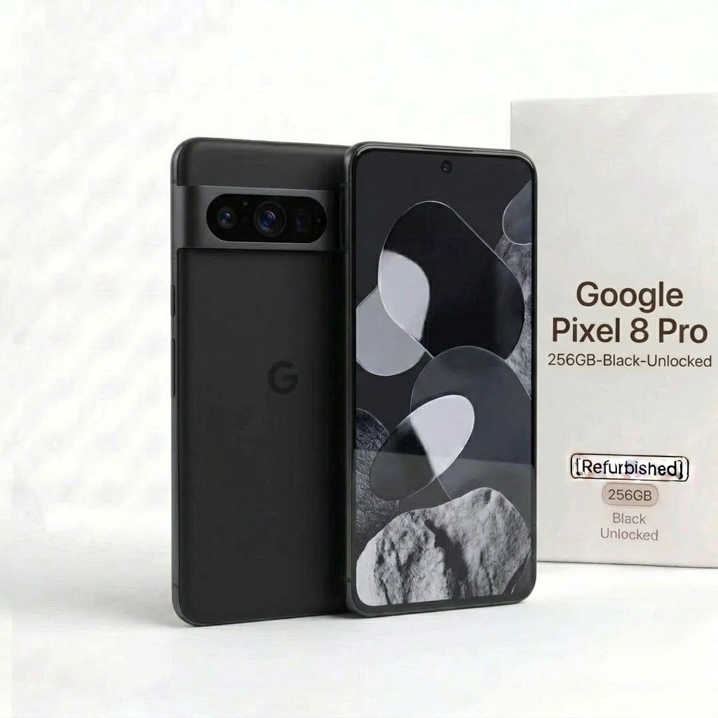 Google Pixel 8 Pro 256GB Black | UK Refurbished